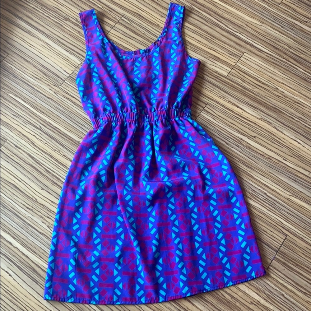 Tank dress with back cut out - small